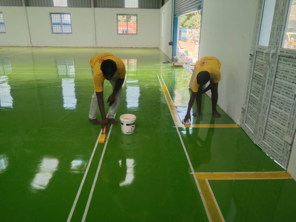 Epoxy flooring