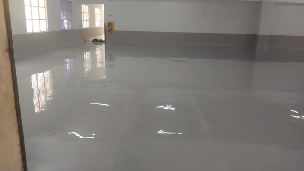 Chemical resisitance epoxy flooring