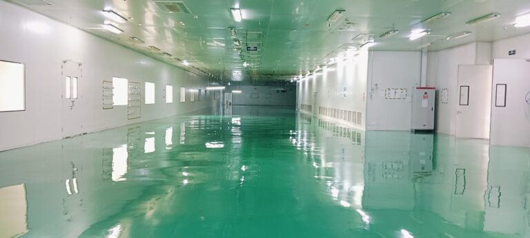 Industrial epoxy flooring