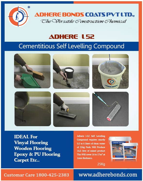 Cementitious self leveling