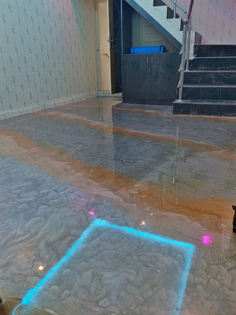 3D epoxy flooring