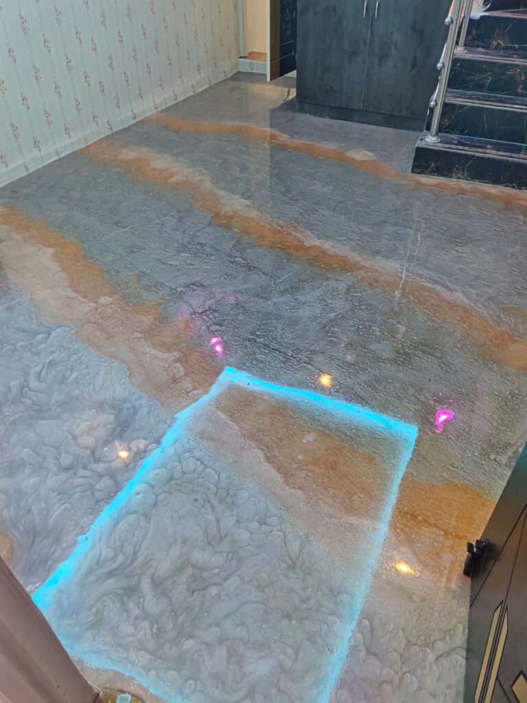 3D epoxy flooring