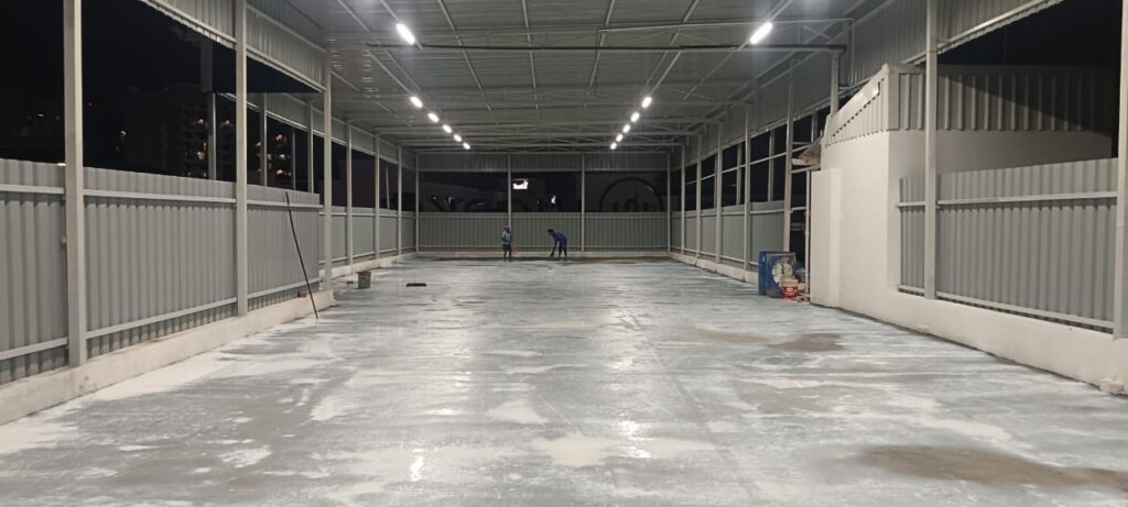 Cementitious self levelling